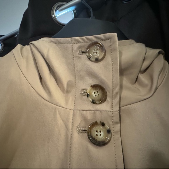 NWT Calvin Klein trench coat with hood - Picture 6 of 14